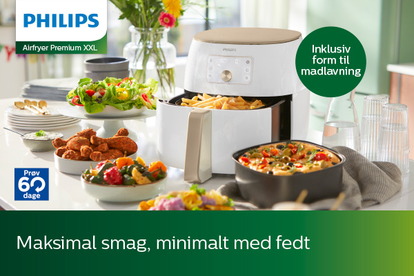 Airfryer - Steg luft, intet Power.dk